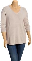 Thumbnail for your product : Old Navy Women's Plus V-Neck Sweaters