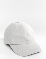 Thumbnail for your product : Reclaimed Vintage Inspired Suedette Baseball Cap