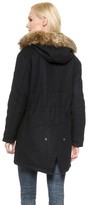Thumbnail for your product : Spiewak Wool Parka with Faux Fur Trim