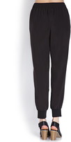 Thumbnail for your product : Forever 21 Minimalist Woven Trousers