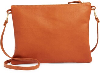 Clare V. Sac Bretelle Crossbody Bag - Orange Crossbody Bags