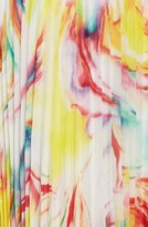 Thumbnail for your product : Alice + Olivia Wavy Print Pleated Maxi Skirt