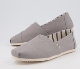 Thumbnail for your product : Toms Classic Slip Ons Dove Grey Heritage