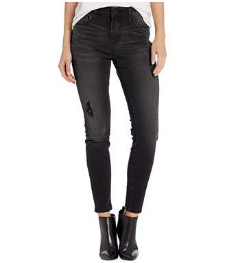 KUT from the Kloth Connie High-Rise Ankle Skinny (Black) Women's Casual Pants