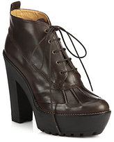 Thumbnail for your product : Polo Ralph Lauren Hester Leather Ankle Boots