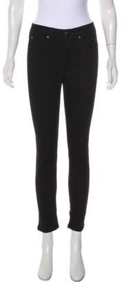Burberry Mid-Rise Skinny Jeans Black Mid-Rise Skinny Jeans