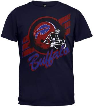 Buffalo David Bitton Bills - Mens Helmet Crackle Soft T-Shirt