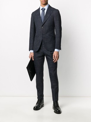 Maurizio Miri Tartan Two-Piece Suit