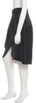 Thumbnail for your product : Adam Silk Skirt w/ Tags Black Silk Skirt w/ Tags