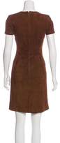 Thumbnail for your product : Prada Suede Mini Dress