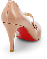 Thumbnail for your product : Christian Louboutin Charlene Patent Leather Mary Jane Pumps
