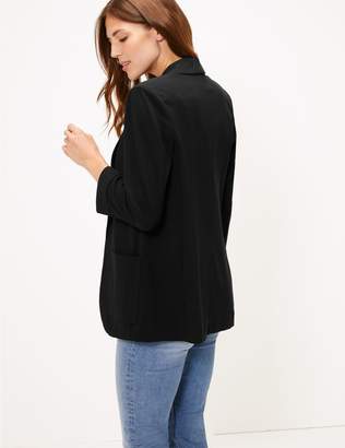 Marks and Spencer Relaxed Patch Pocket Blazer