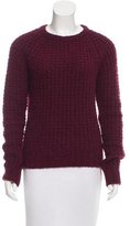 Thumbnail for your product : Maje Long Sleeve Crew Neck Sweater
