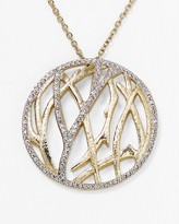 Thumbnail for your product : Nadri Aurora Pave Circle Pendant Necklace, 20"