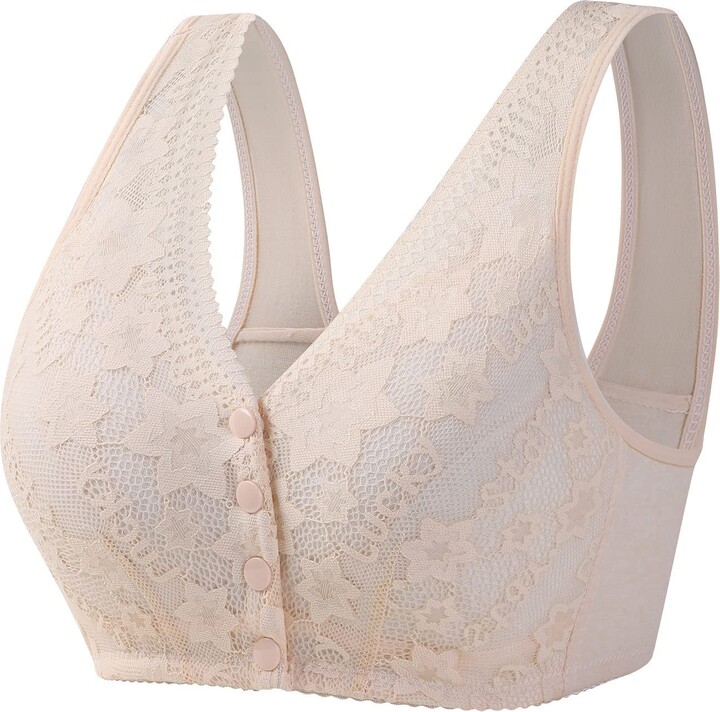 MODSGUE Maternity Bra Wide Straps Pregnancy Bra Soft Cups Nursing Bra