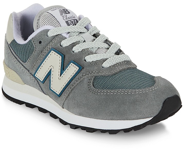 New Balance Kid's 574 Suede Mix Media Low-Top Sneakers - ShopStyle Boys'  Shoes