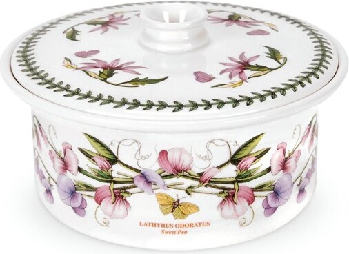 Portmeirion PortmeirionBotanicGarden3PintCoveredPorcelainCasseroleDish(SweetPea)