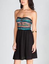 Thumbnail for your product : Fire Ethnic Zip Tube Dress