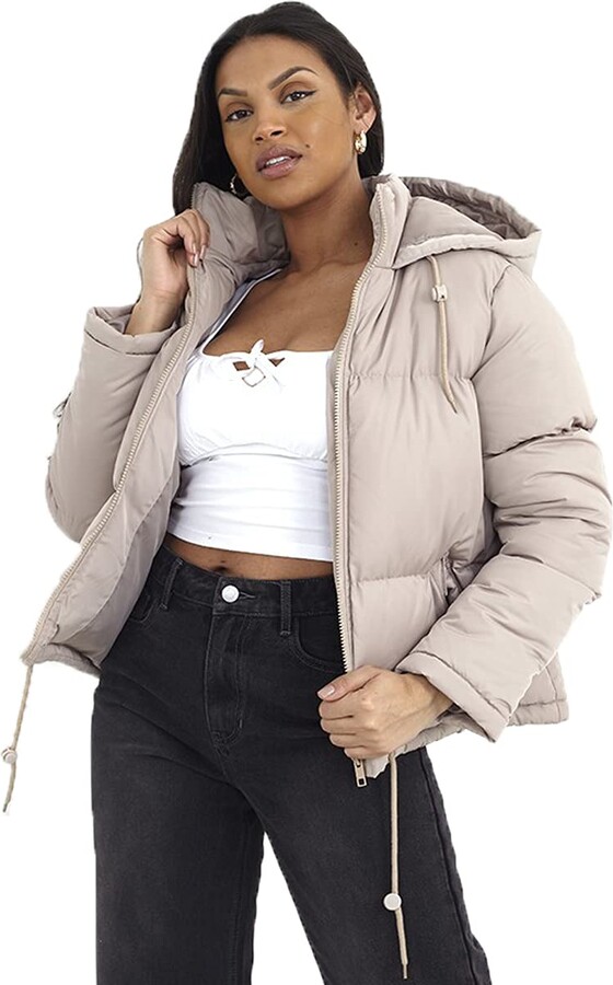 women's short jacket with hood