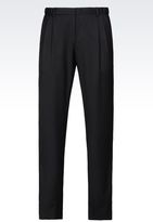 Thumbnail for your product : Emporio Armani Worsted Wool Trousers