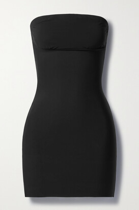 Joyshaper Strapless Shapewear Black Slip Dress for Women Tummy