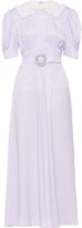 Thumbnail for your product : Miu Miu Polka-Dot Jacquard Long Dress
