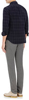 Thumbnail for your product : Salvatore Piccolo MEN'S WINDOWPANE-CHECKED COTTON MELTON WORK SHIRT