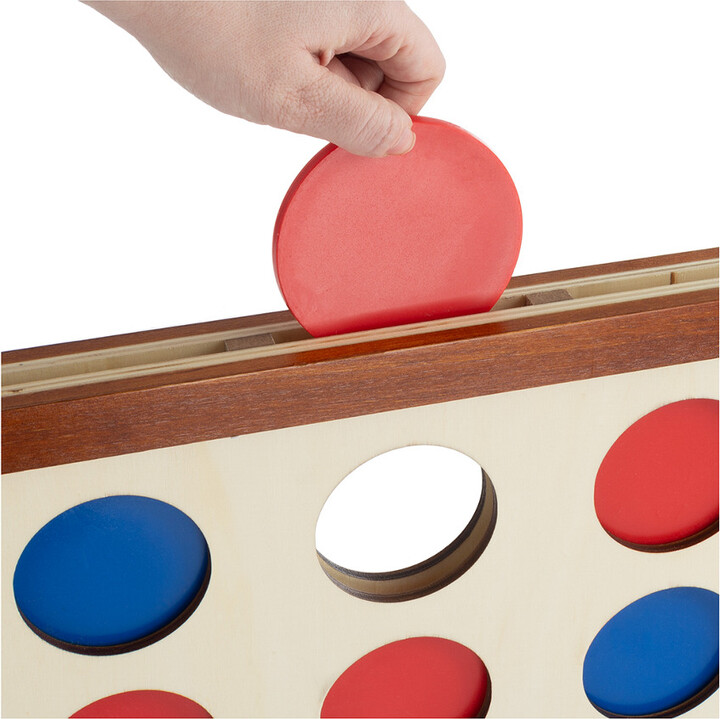 Trademark 4InARowGiant Classic Wooden Lawn Game ShopStyle