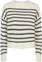 Thumbnail for your product : New Look Petite Stripe Crew Neck Jumper
