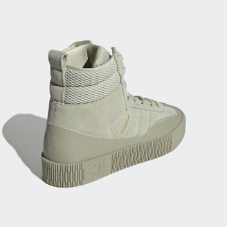 adidas Originals Adidas Samba Boot W Halo Green/ Halo Green/ Feather Grey Damen Schuhe Sneaker Hoch Geschnittene Sneaker 