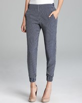 Thumbnail for your product : Theory Pants - Persha Crossgrid S Printed Slouch