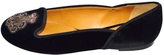 Thumbnail for your product : Ralph Lauren COLLECTION Multicolour Velvet Flats