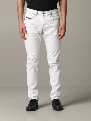 diesel white pants