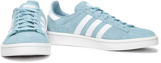 adidas Campus Leather-trimmed Suede Sneakers