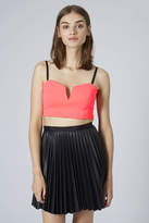 Thumbnail for your product : Topshop Tall v seam bralet