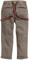 Thumbnail for your product : Mamas and Papas Tweed Trousers with Bracees