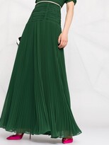 Thumbnail for your product : Self-Portrait Pleated Maxi Dress