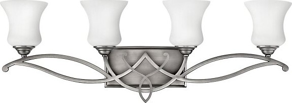 Hinkley Brooke Vanity Light in Silver Size: 3 light