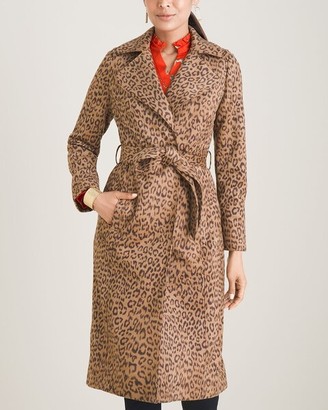 chicos leopard coat