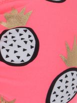 Thumbnail for your product : Jane Norman Pink Pineapple Print Bandeau Bikini Top