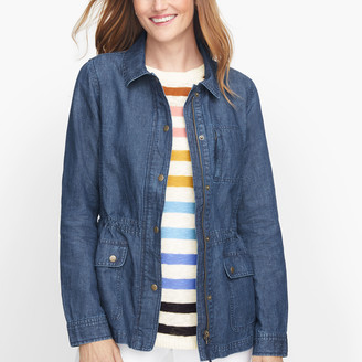talbots denim jacket