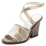 Thumbnail for your product : Freda Salvador Heart Ankle Wrap Sandals