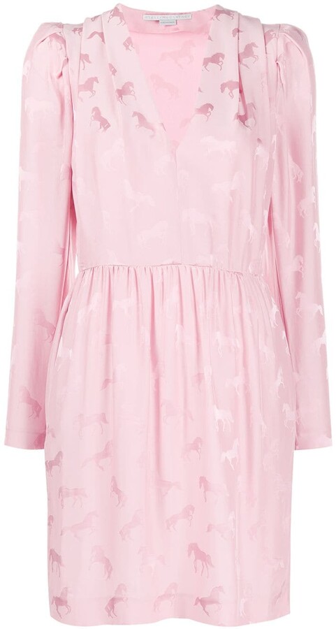 Stella McCartney Pink Long Sleeve Women's Dresses | Shop the 