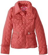Thumbnail for your product : Dollhouse Big Girls'  Diamond-Quilted Midweight Barn Jacket