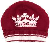 Thumbnail for your product : Dolce & Gabbana cashmere crown beanie