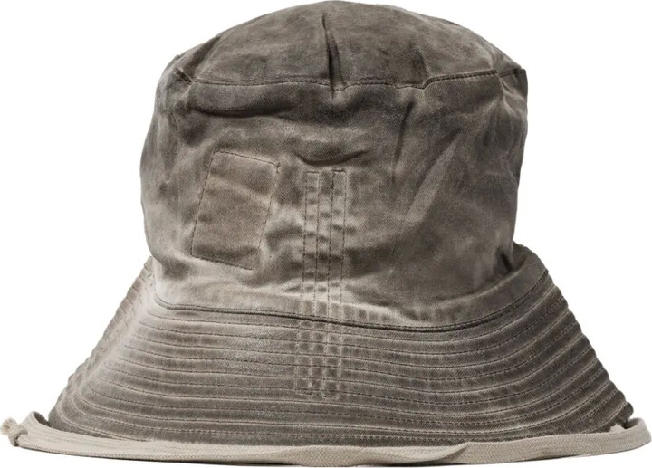 Rick Owens Gilligan distressed bucket hat