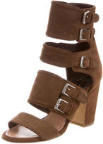Thumbnail for your product : Laurence Dacade Suede Cage Sandals