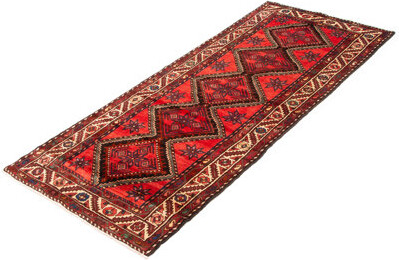 Bloomsbury Market Hand Knotted Konya Anatolian Red Wool Rug 3'7\