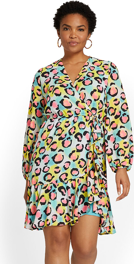 Plus Size Leopard Print Dress | ShopStyle