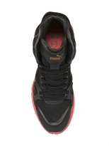 Thumbnail for your product : McQ Leather & Mesh Basketball Sneakers